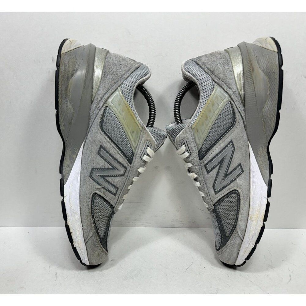 New Balance 990v5 Men's Size 9.5 Gray Running Shoes Sneakers M990GL5 Made In USA - Picture 5 of 10